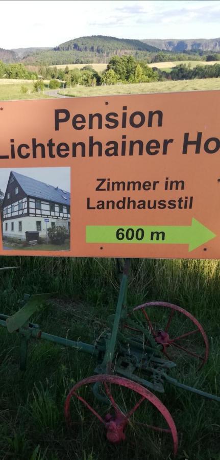 Lichtenhainer Hof Lichtenhain  Bagian luar foto